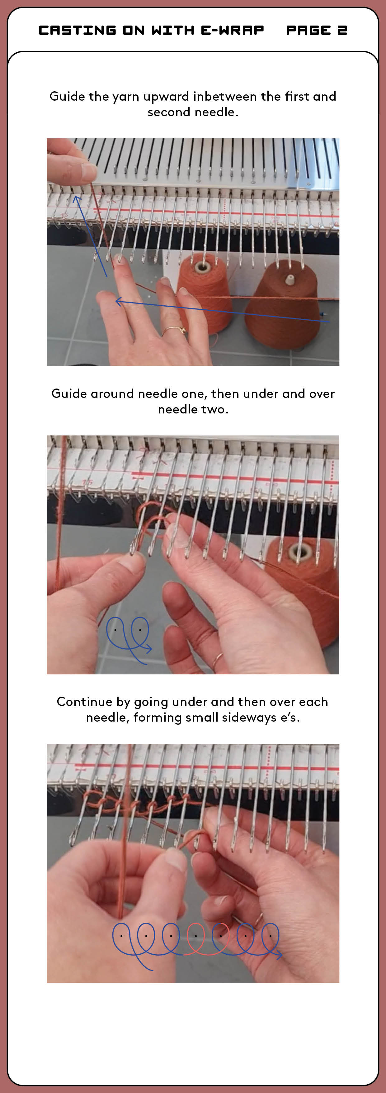 Machine knit - Cast on with e-wrap2.jpg